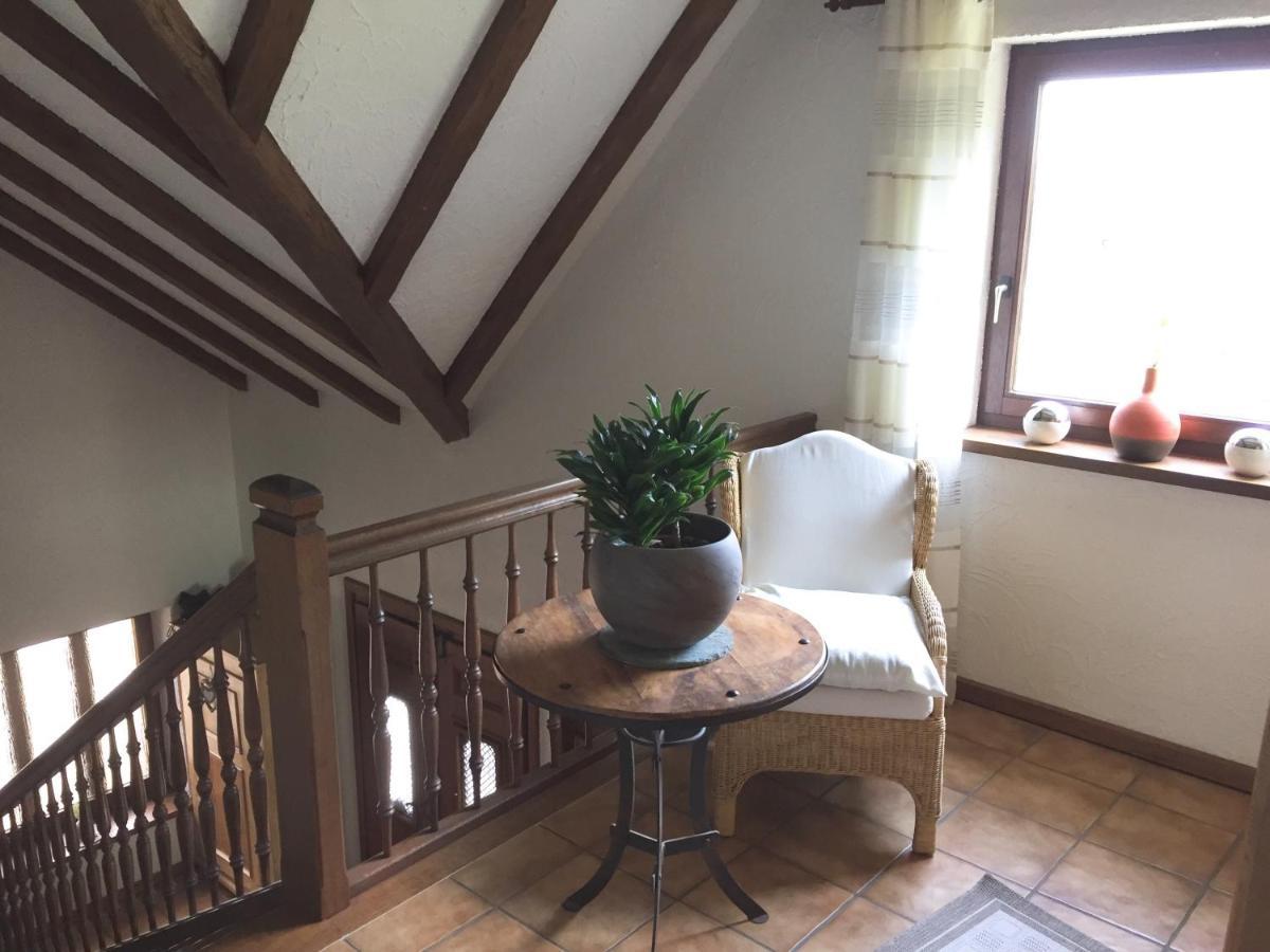 Ferienwohnung Unter Dem Schild Oberfell Buitenkant foto